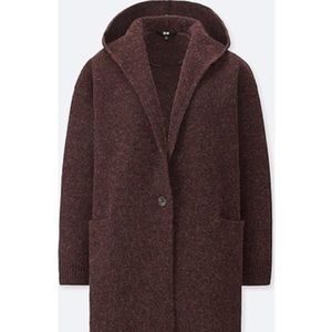 Wool melange coat/cardigan